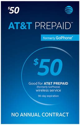 at&t refill card